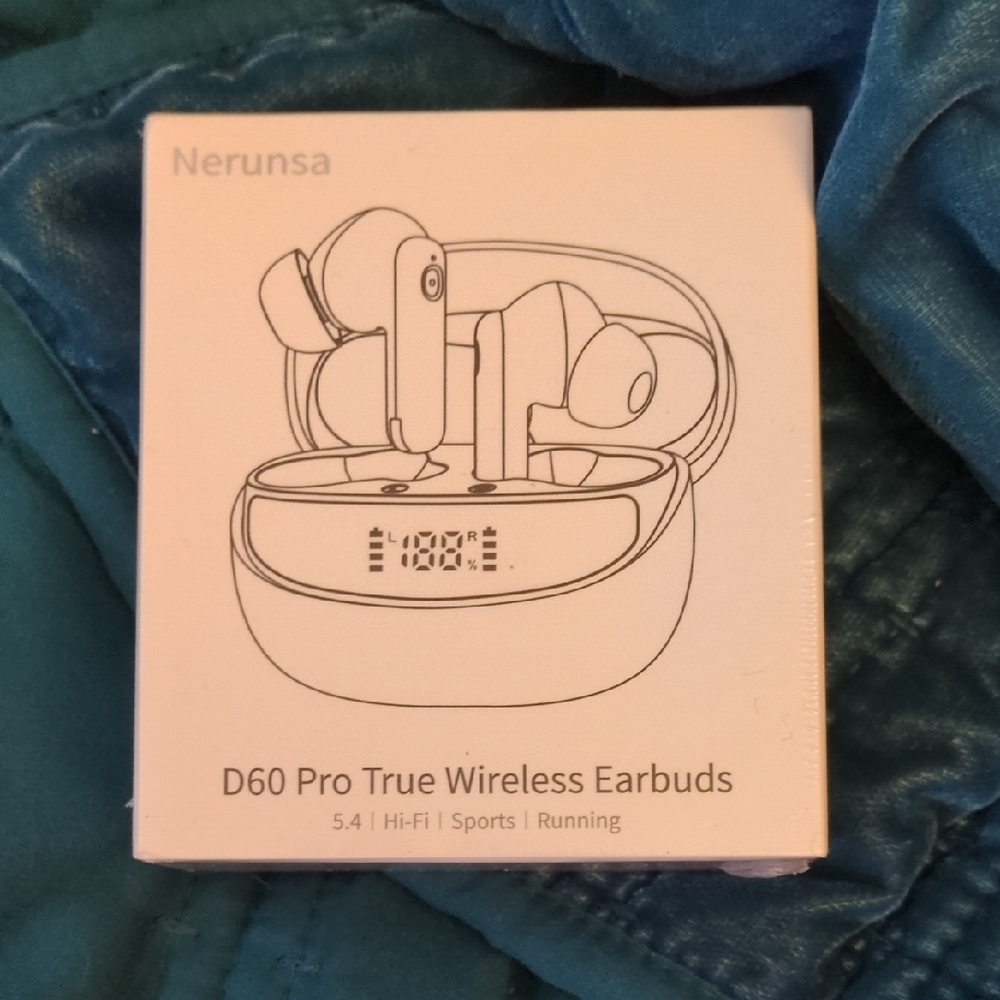 Nerunsa D60 Pro True Wireless Earbuds